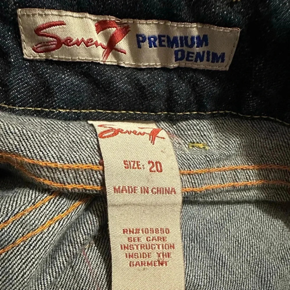 Seven7 straight leg jeans size 20 - Picture 9 of 11
